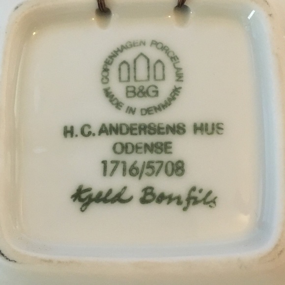 B&G Kjeld Bonfils H.C. Andersens Mini Plate - Picture 4 of 5